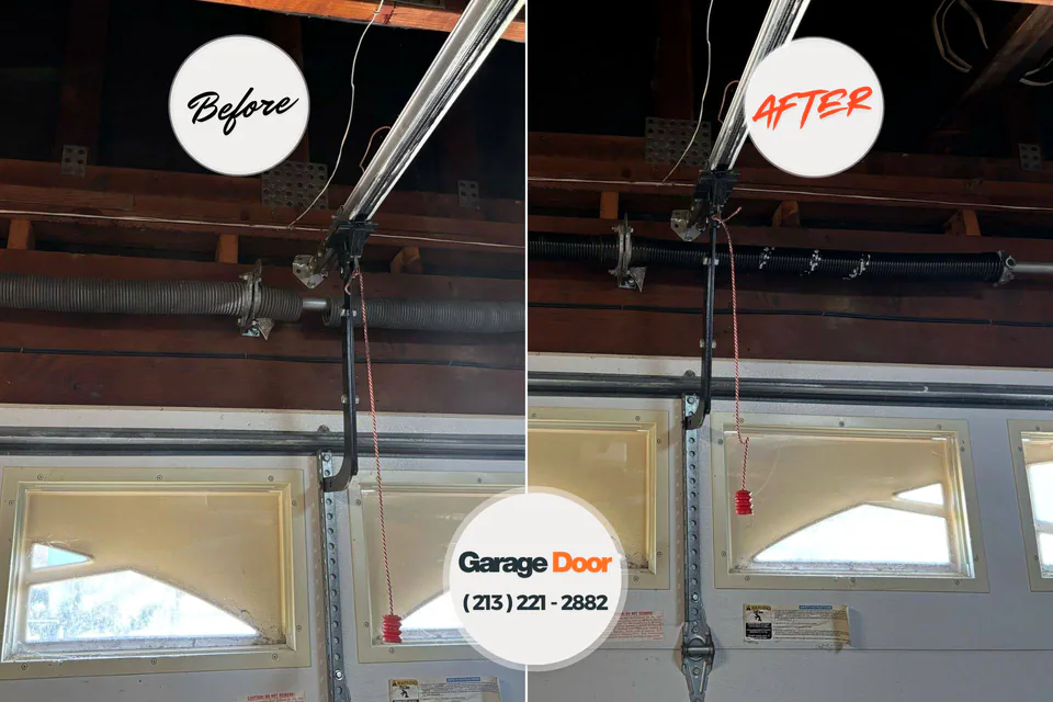 Before and after: garage door repair near me Plant City